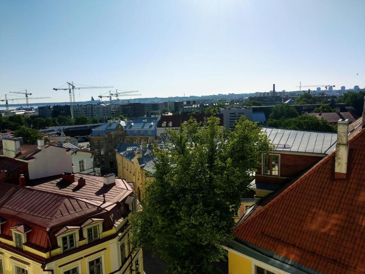 Cozy Oldtown Studio With Magnific City View Tallinn Kültér fotó